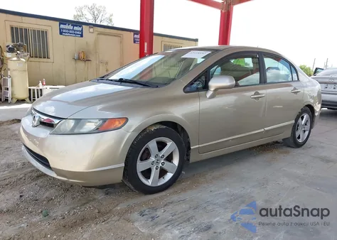 2008 Honda Civic Ex-L from USA, damaged, VIN 1HGFA16918L106097